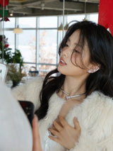 Pink Gleam Open Choker