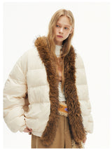 Ivory Cat Washed Oversized Jumper