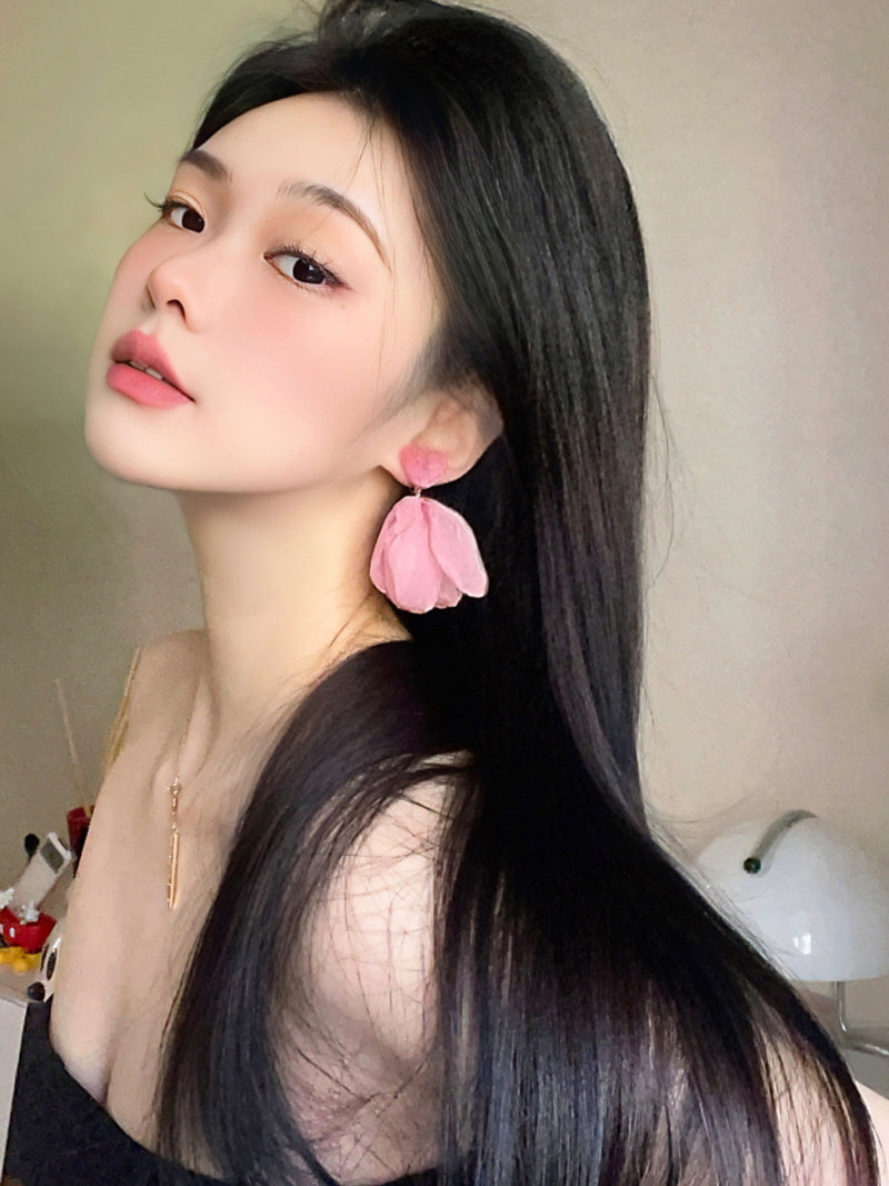 Blossom Heart Drop Earrings