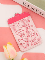 Cute Pink Card Holder
