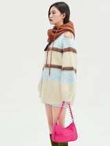 Pink Convertible Shoulder Bag