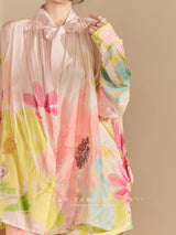 Floral Blouse & Shorts Set